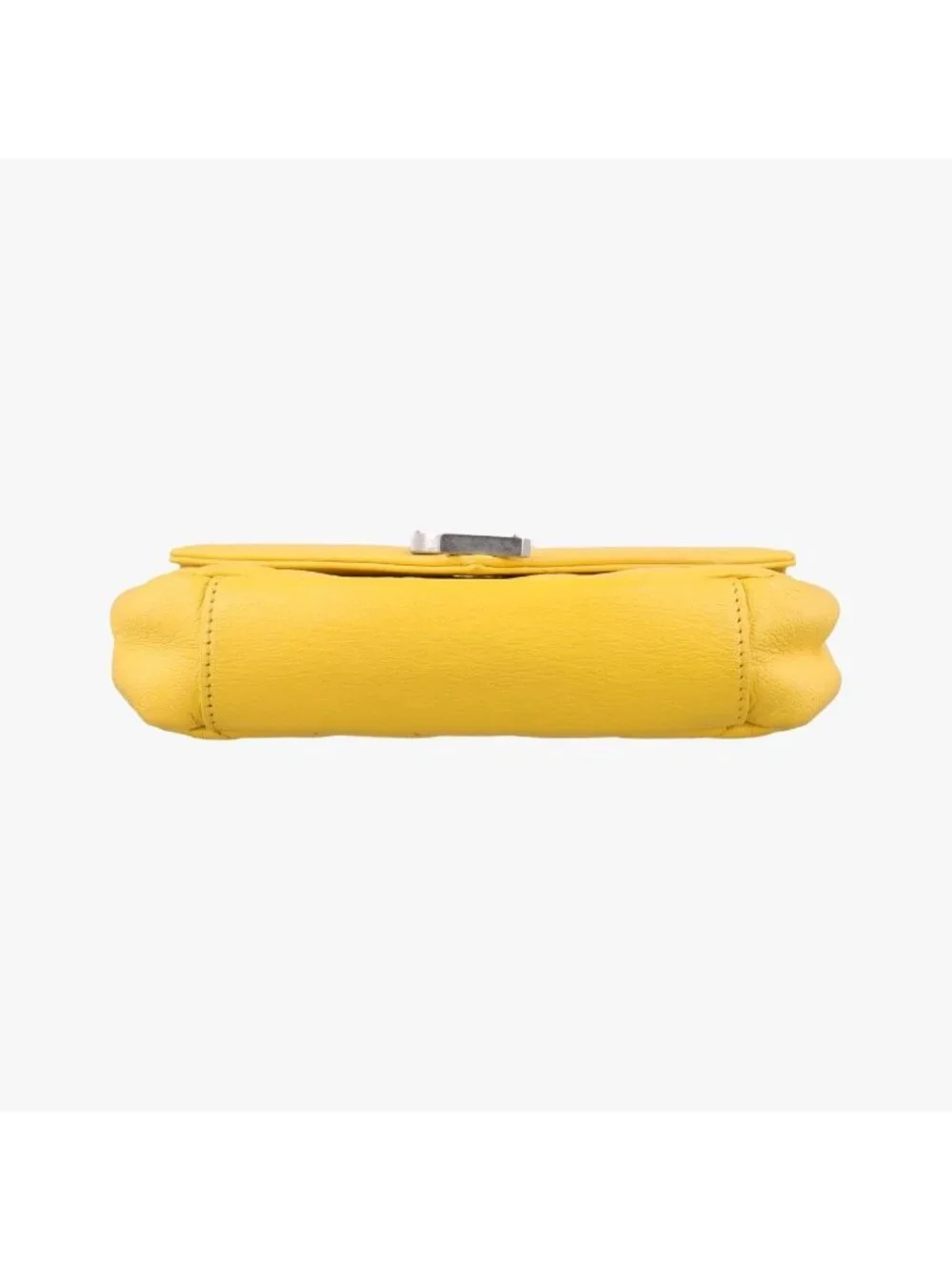 Saint Laurent Baby Chai Yellow Leather Shoulder
